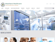 Tablet Screenshot of chooseheartland.com